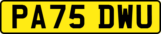 PA75DWU