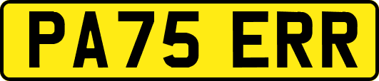 PA75ERR