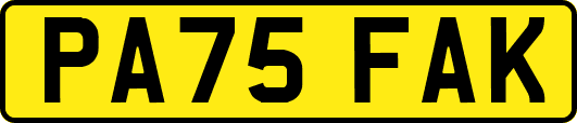 PA75FAK