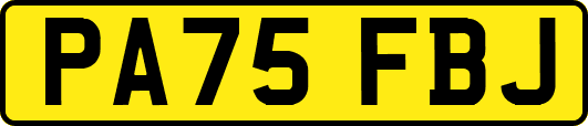 PA75FBJ