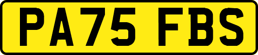 PA75FBS