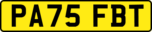 PA75FBT