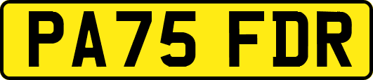 PA75FDR