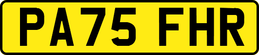 PA75FHR