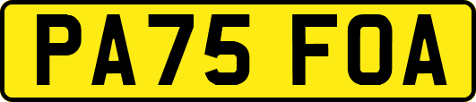 PA75FOA