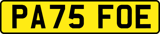 PA75FOE