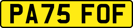 PA75FOF