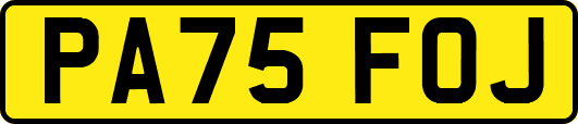 PA75FOJ