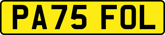PA75FOL