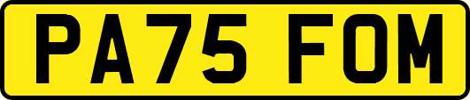 PA75FOM