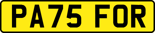 PA75FOR