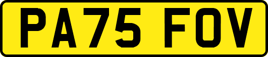 PA75FOV