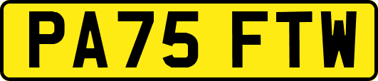 PA75FTW