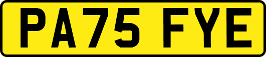 PA75FYE
