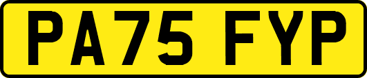 PA75FYP