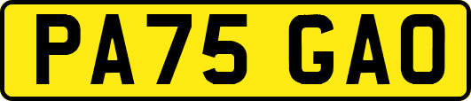 PA75GAO