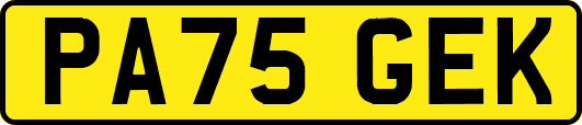 PA75GEK