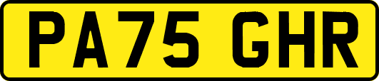 PA75GHR