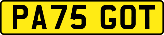PA75GOT