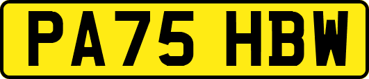 PA75HBW