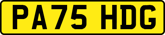 PA75HDG
