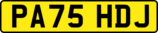 PA75HDJ