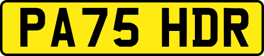 PA75HDR