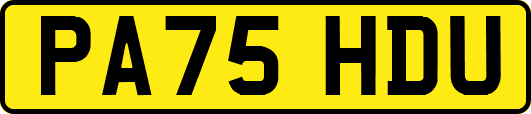 PA75HDU