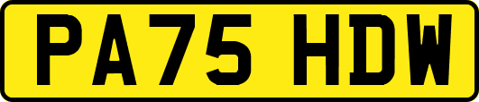 PA75HDW