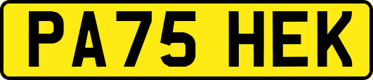 PA75HEK