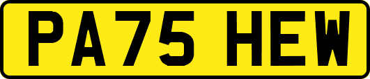 PA75HEW