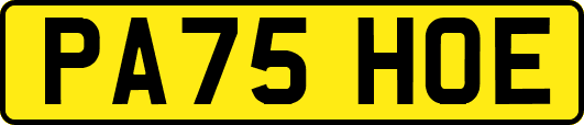 PA75HOE