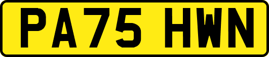 PA75HWN