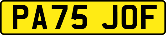 PA75JOF