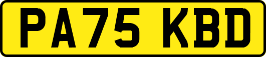PA75KBD