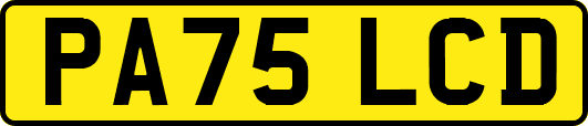 PA75LCD