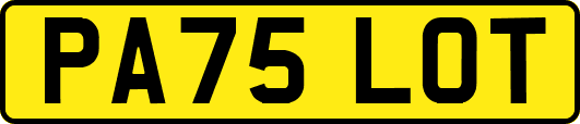 PA75LOT