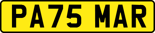 PA75MAR