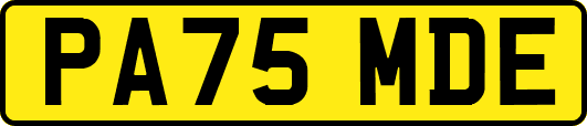 PA75MDE