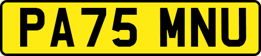 PA75MNU