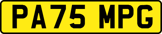 PA75MPG