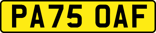 PA75OAF