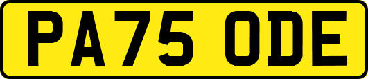 PA75ODE