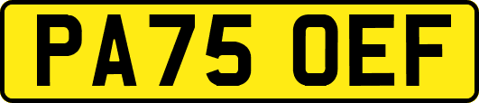 PA75OEF