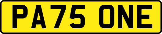 PA75ONE