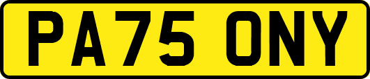 PA75ONY