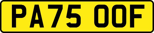 PA75OOF