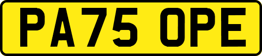 PA75OPE