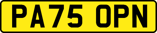 PA75OPN