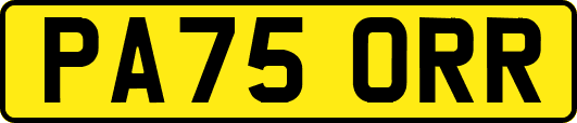 PA75ORR